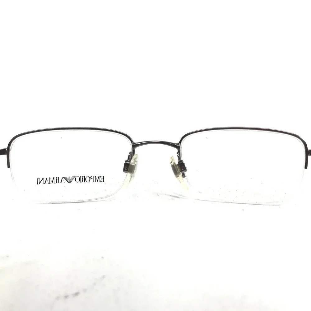 Emporio Armani Eyeglasses Frames 137 1214 Purple Rectangular Half Rim 48-19-135